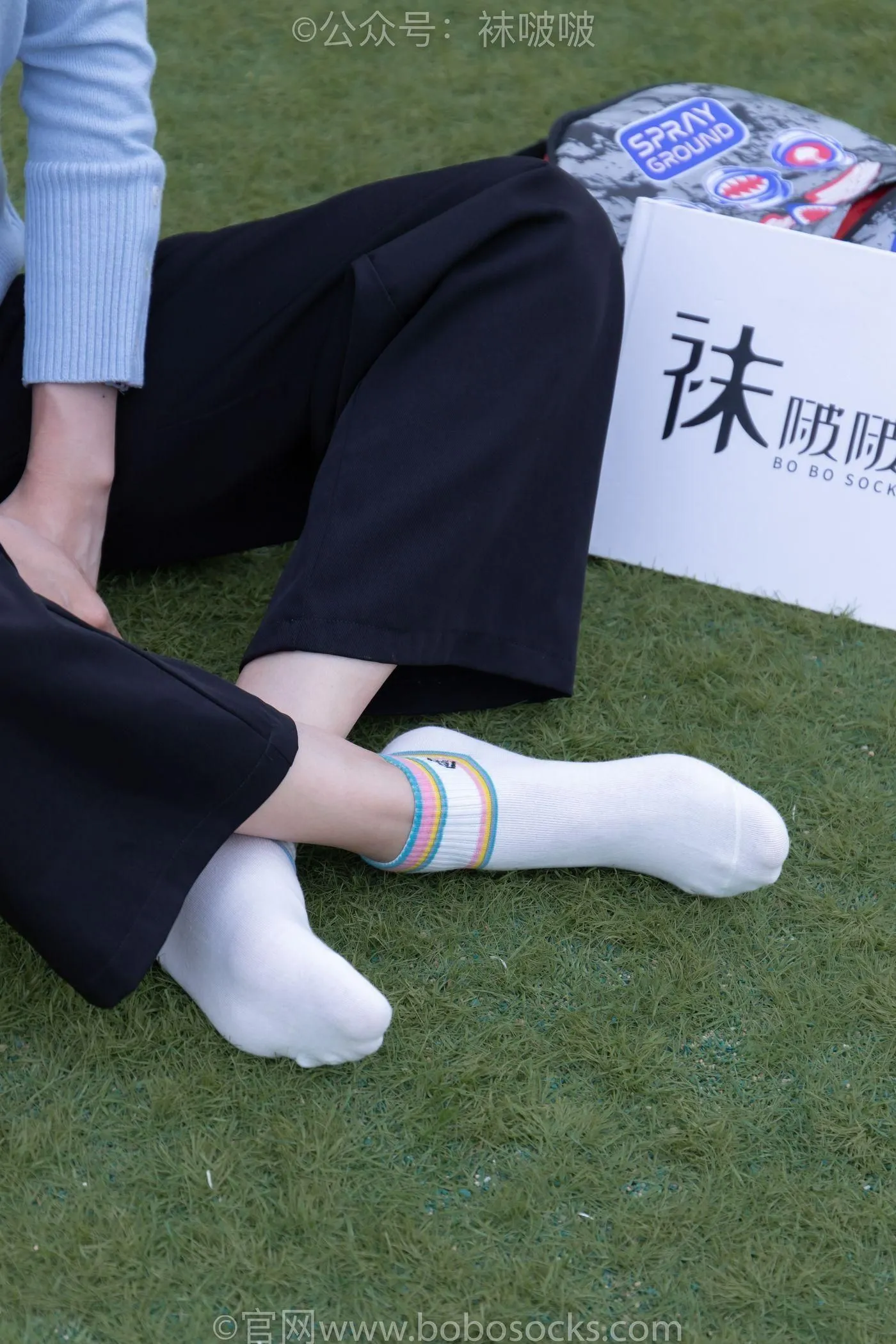 [BoBoSocks袜啵啵]NO.021 泡芙-板鞋、白棉袜、裸足 [131P]插图1